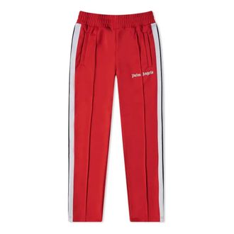 Palm Angels Classic Track Pants Red White PMCJ001C99FAB0012501