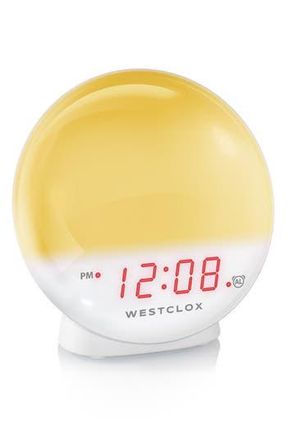 Westclox Sunrise Simulator Alarm Clock in White at Nordstrom Rack