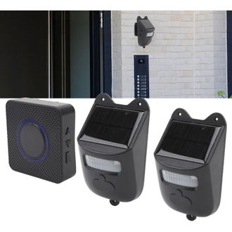 OEM Timbre Solar Inal&aacute;mbrico: Detector De Movimiento + 2 Sensores Infrarrojos