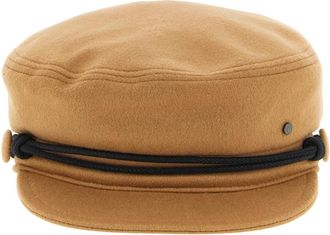 Maison Michel New Abby Sailor Hat - Dames - Hoeden - Beige - S - Wol - Accessoires