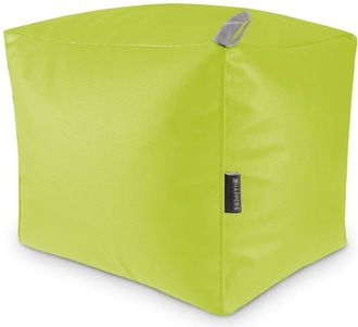 Happers Puff Cuadrado Polipiel Indoor Verde Happers