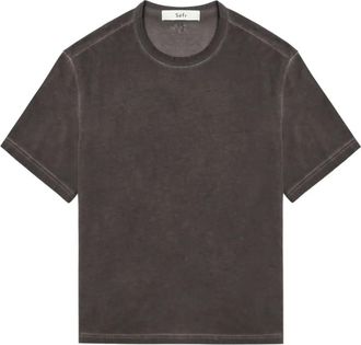 Séfr mauro short-sleeve T-shirt - men - Cotton - M - Grey