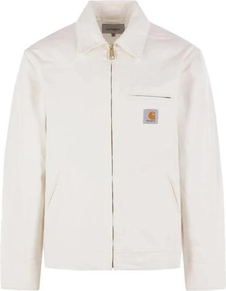 Carhartt Work in Progress Detroit Jacket - Heren - Zomerjassen - Beige - L - Katoen - Jassen