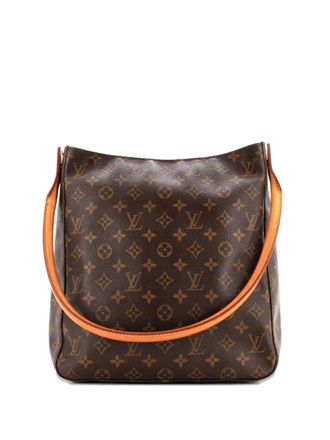 Louis Vuitton Looping Handbag Monogram Canvas GM shoulder bag - Bruin