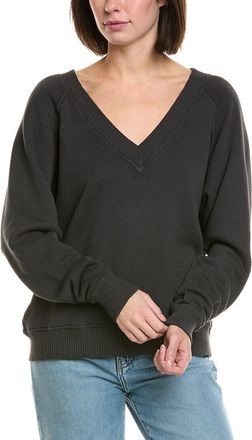 perfectwhitetee Perfectwhitetee Fleece V-Neck Sweatshirt