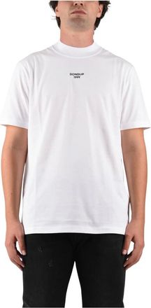 Dondup T-Shirt Girocollo - - Tops - Uomo - Bianco - L