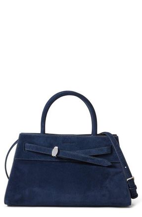 Veronica Beard Suede Dash Bag in Navy at Nordstrom
