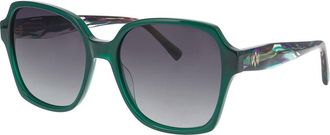Morris & Co. VICTORIA 2 9522 Womens Sunglasses Green Size 56