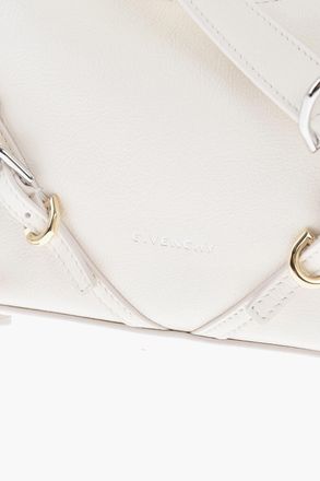 Givenchy Hobo Bag VOYOU in Hammered Leather with Removable Shoulder Strap Givenchy
