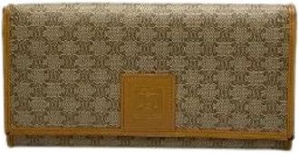 Celine Pre-owned Vintage Wallet - Dames - Vintage Accessoires - Beige - ONE Size - Leer - Vintage