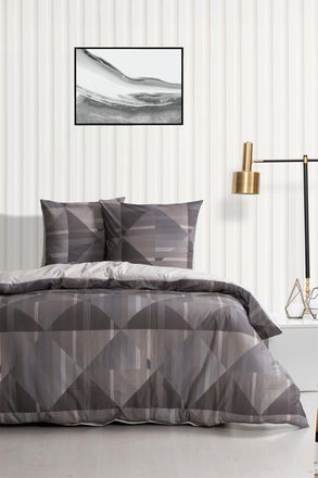 Blanc Avenue Juego de funda de edredón 200x200 cm+ 2 fa 65x65 cm 100% algodón