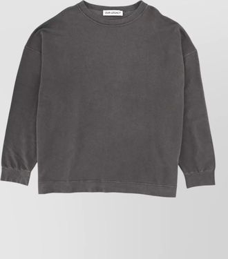 Our Legacy oversized cotton linen sweatshirt