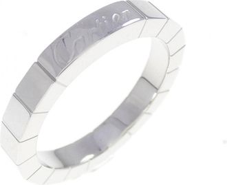 Cartier White Gold White Gold (18K) Band Ring (Pre-Owned)