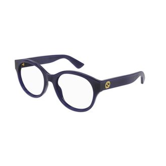 Gucci Glasses, unisex, Purple, 53 MM, Violet Frame Gg1580O 003 Glasses