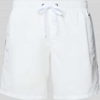 Sundek Badehose mit elastischem Bund Modell UNI SHORTS NEON in Weiss, Gr&ouml;&szlig;e XXL