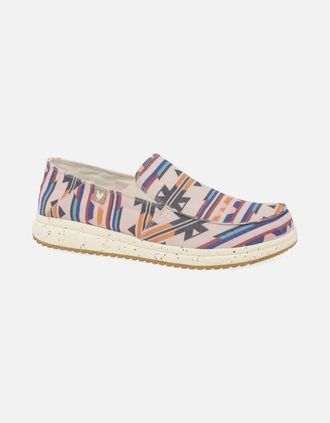 Walk In Pitas Walk In Pitas Mens Mundaka Mens Canvas Shoes - Aztec Print Cotton - Size: 10