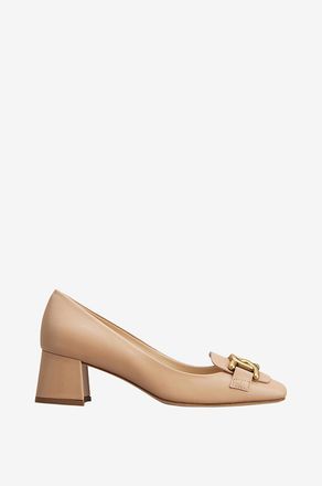 Tod's Glattlederpumps mit Blockabsatz Kate 50