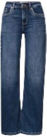 Street One Dames, Jeans, Blauw, Maat: W30 L30 Katoen