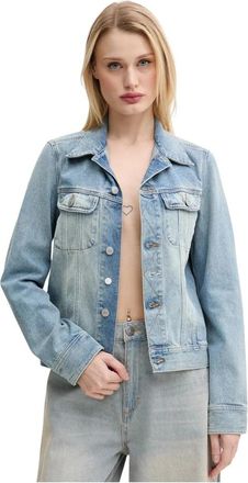 Maison Margiela Denim Jacket - Dames - Spijkerjassen - Blauw - L - Denim - Jassen