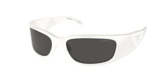 Prada Dark Grey Square Mens Sunglasses PR A19S 1425S0 60