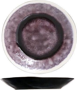 Cosy & Trendy Brotteller und Untertasse Laguna Viola ø 15 cm