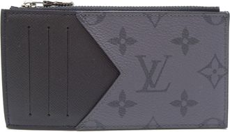 Louis Vuitton Black Monogram Eclipse Coin Purse/Coin Case (Pre-Owned)