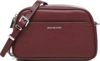 Michael Michael Kors small Jet Set leather cross body bag - Red