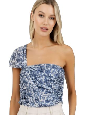 Mirth Havana Tube Top In Bluebonnet