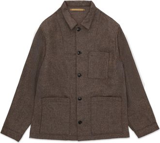 Fortela Herringbone Work Jacket in Multicolor at Nordstrom, Size X-Large Eu