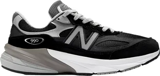 New Balance Made In USA 990 V6 Black / White M990BK6 Mens