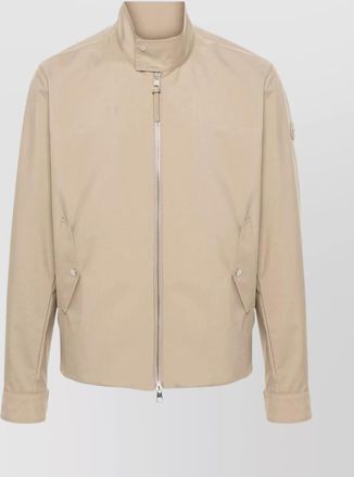 Moncler chaberton logo jacket high neck