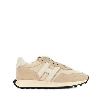 Hogan H601 Logo-detail Panelled Sneakers