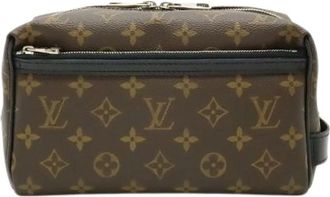 Louis Vuitton Pre-owned Clutches, male, Brown, Size: ONE SIZE Pre-owned Canvas louis-vuitton-bags