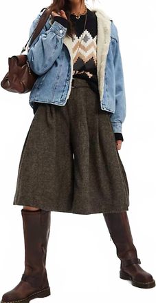 Free People Womens Asher Cozy Denim Jacket In Snowdrift Wash