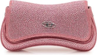 Diesel Tassen, Dames, Roze, ONE Size, Leer, Play Crossbody Tas
