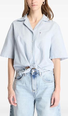 Tommy Hilfiger Camicia con logo - Blu
