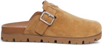 Prada Suede Mules