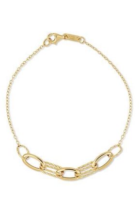 Bony Levy 14K Yellow Gold Oval Link Bracelet at Nordstrom Rack, Size 7