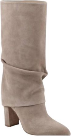 Marc Fisher Womens Larita Boot In Taupe 240