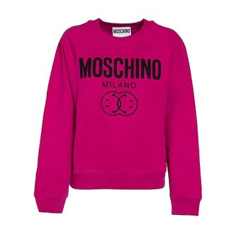 Moschino Heren Milano Trui (Roze)