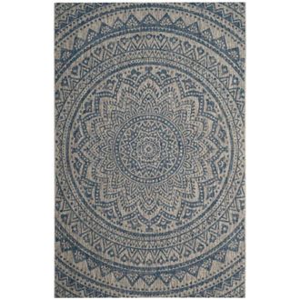 Safavieh Alfombra gris/azul 201 x 290 cm