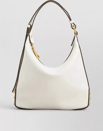 Tod's shoulder bag structured silhouette studded top handle