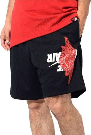 Nike Mens Jordan Jumpman Classic Swoosh Shorts In Black