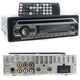 Trade Shop Trade Shop Traesio - Autoradio Stereo Per Auto Radio Fm Mp3 Sd Usb Dvd Cd Aux Gt460u Con Telecomando