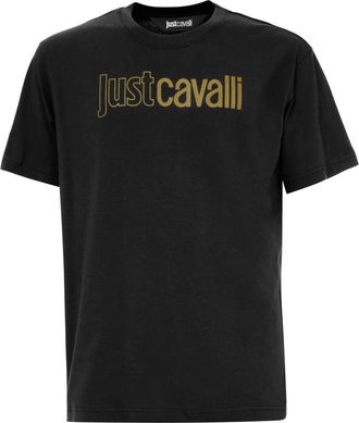 Roberto Cavalli T-shirts en Polos - Heren - T-shirts - Zwart - S - Tops