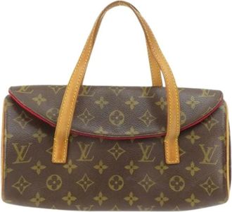 Louis Vuitton Pre-owned Handbags, female, Brown, Size: ONE SIZE Pre-owned Vintage Monogram Canvas Handbag