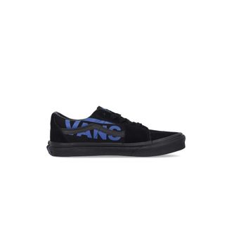 Vans Sneakers, male, Black, 4 UK, Logo Low-top Trainers Black/Blue