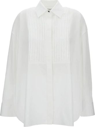 Golden Goose Journey WS Over Shirt With Pleated Bib Pollon Cotton P