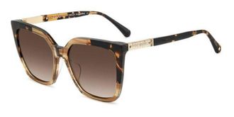 Kate Spade New York Marlowe/G/S Asian Fit 2OH/HA Womens Sunglasses Brown Size 55