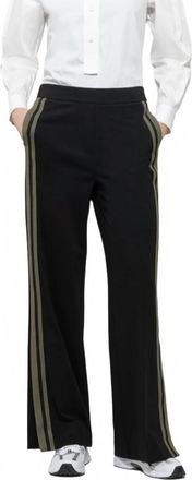 Luisa Cerano Punto-Milano Wide Leg Pant In Black